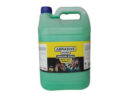 Mýdlo tekuté abrazivní s dávkovací pumpičkou, 5 L, citron, SILCO