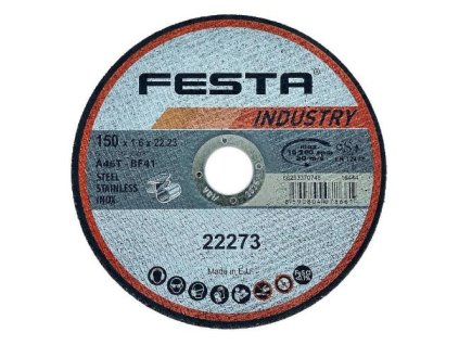 Kotouč řezný kov Ø 150 x 1,6 mm, FESTA INDUSTRY