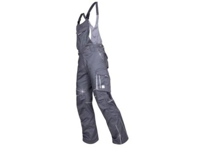 Kalhoty montérkové s laclem Summer H6125/46, tmavě šedé