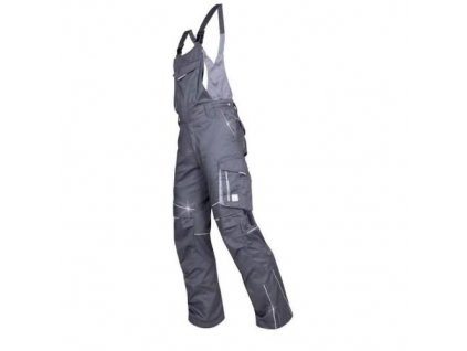 Kalhoty montérkové s laclem Summer H6125/58, tmavě šedé