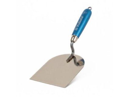 Lžíce nerez vymazávací, 100 mm, dřevěná rukojeť M