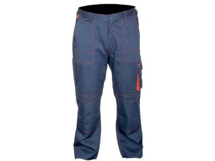Kalhoty montérkové, šedé, 2XL 182/106-110, LAHTI PRO