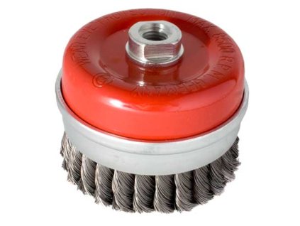 Kartáč hrnkový 100, copánkový S 0,50, závit M14x2