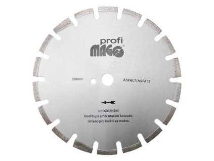 MAGG Profi - Diamantový kotouč segmentový 300x3,2/10x25,4mm na asfalt