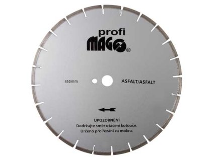 MAGG Profi - Diamantový kotouč segmentový 450x3,6/10x25,4mm na asfalt