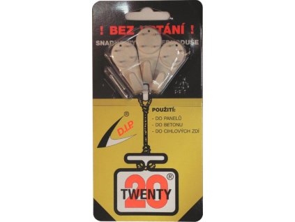 DIP - TWENTY háček - MAXI - 3 ks