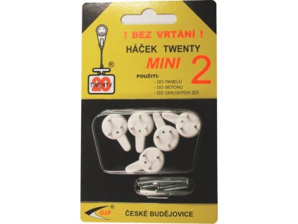 DIP - TWENTY háček - MINI II - 5 ks