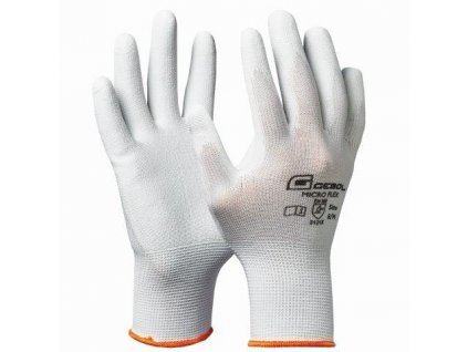 GEBOL - MICRO FLEX pracovní nylonové rukavice - velikost 7 (blistr)