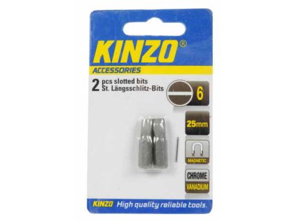 KINZO - Bit PL6 25mm - 2 ks