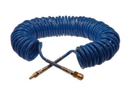 TIB - hadice spirálová modrá 10m 5x8mm PROFI - včetně spojek