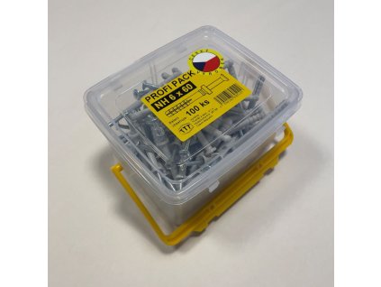 Hmoždinka natloukací NH 6x60 100 ks PROFI PACK
