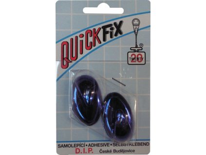 DIP - QUICKFIX háček samolepicí typ 1 - 2 ks - chrom