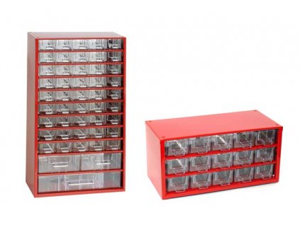 MARS - set skříněk 6744C + 6740C - červená
