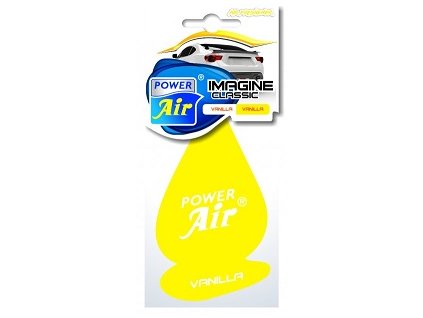 POWER Air - papírový osvěžovač vzduchu IMAGINE CLASSIC Vanilla
