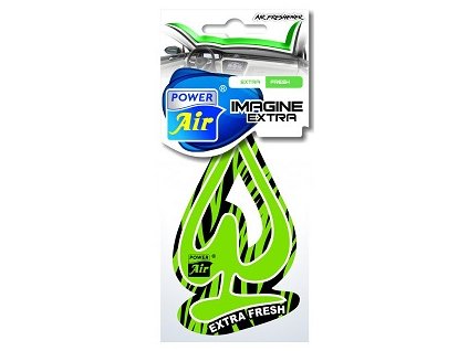 POWER Air - papírový osvěžovač vzduchu IMAGINE EXTRA Extra Fresh