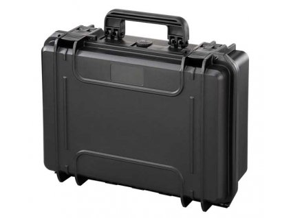 MAX Plastový kufr, 464x366xH 176mm, IP 67, barva černá