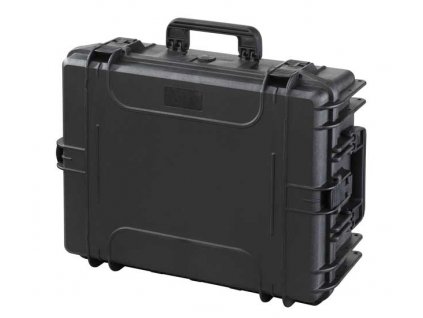 MAX Plastový kufr, 594x473xH 215mm, IP 67, barva černá