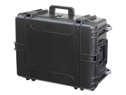 MAX Plastový kufr, 687x528xH 276mm, IP 67, barva černá