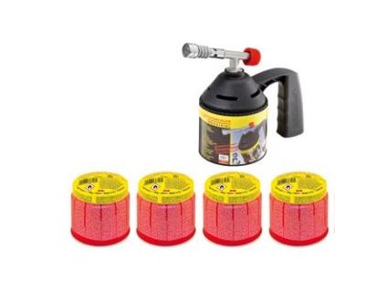 Rothenberger - opalovací sada RoFlame Economy Set - hořák + 4x kartuše