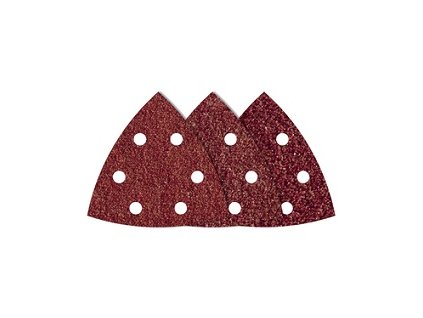 WOLFCRAFT - List brusný přilnavý 95mm zrnitost 60,80,120, 15ks