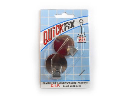 DIP - QUICKFIX háček samolepicí typ 17 - 2 ks - nerez