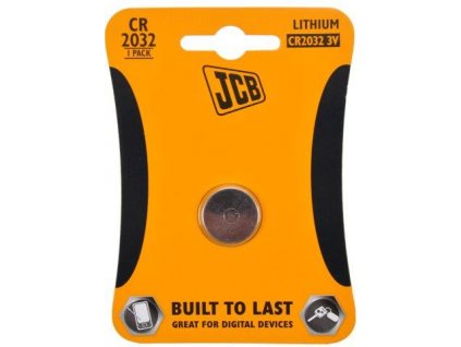 JCB - knoflíková lithiová baterie CR2032 - blistr 1 ks