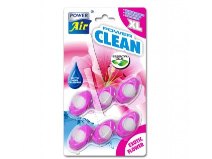 POWER Air - osvěžovač vzduchu POWER CLEAN WC Exotic Flowers