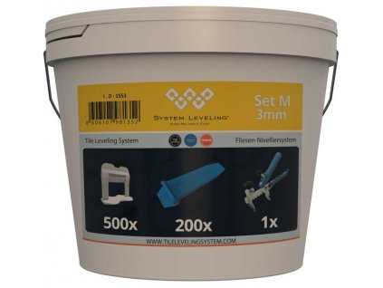 System Leveling - aplikační SET 500/200/1 - 3mm