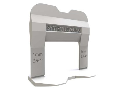 System Leveling - spony 1mm (2000 ks)