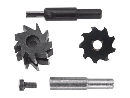 WOLFCRAFT - Fréza 3259+61+35 a stopka 8mm, sada