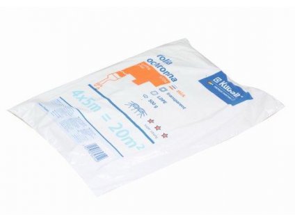 KUBALA - SUPER STRONG zakrývací folie LDPE silná, odolná, transparentní 4x5=20m2 - 500g