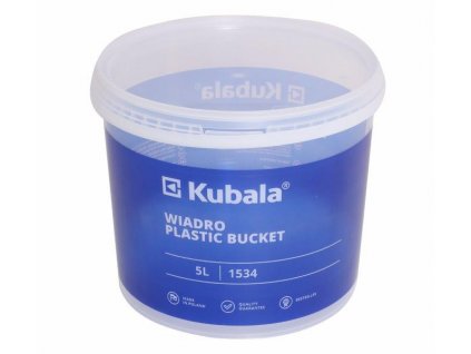 KUBALA - 5l kbelík plastový s měrkou a průsvitným víkem