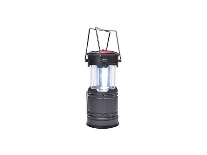 SOLIGHT - LED nabíjecí kempingové svítidlo s lucernou, 200lm, šedá