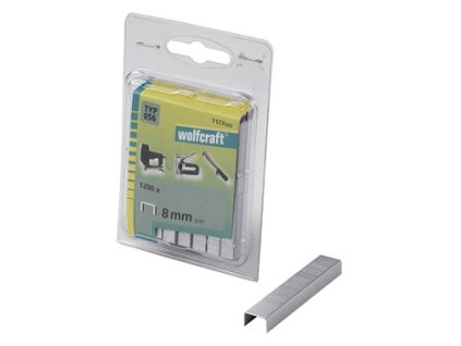 WOLFCRAFT - Spona široká čalounická typ 056, 12,9mm výška 8mm, 1200ks