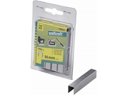 WOLFCRAFT - Spona široká čalounická typ 053, 11,2mm výška 14mm, 1000ks
