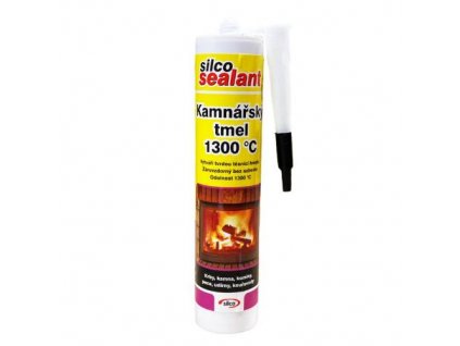 Tmel kamnářský, 310 ml, černý, SILCO