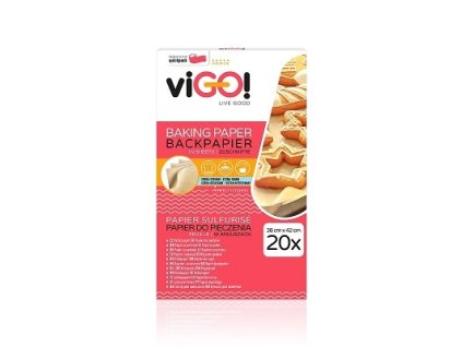 viGO! Papír na pečení arch 20ks, složený