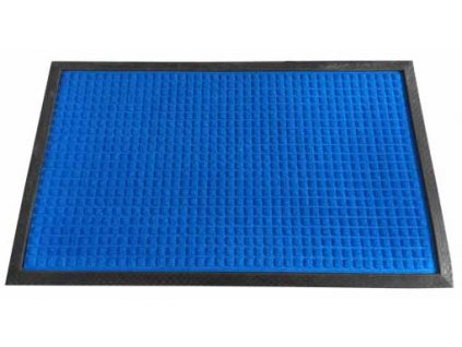 PRECIS - rohožka 45x75cm, PP + guma - obdélník, modrá