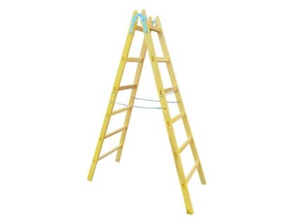 Štafle dřevěné PROFI, 6 příček, L = 196,5 cm, ENPRO