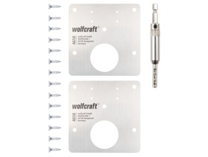 WOLFCRAFT - Sada na opravu pantů - montážní desky