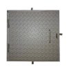 151505002 Poklop na sachty 50 x 50 cm stribrna 0a