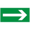 40701110 Tabulka doplnkova samolepka Smer k vychodu 200 x 100 mm 0a