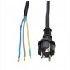 SOLIGHT - flexo šňůra/kabel 3G1,5mm2 gumová černá - 2,5m