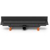 517850KC2 Zlab podlahovy linearni ke stene cerny 850 mm bocni D40 klasik floor cerna 0a