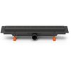 517850KC Zlab podlahovy linearni cerny 850 mm bocni D40 klasik floor cerna 0a
