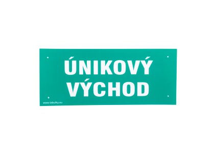 Tabulka informační ÚNIKOVÝ VÝCHOD