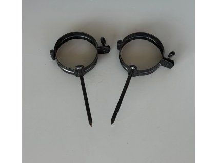 Čierne objímky 100/140 mm