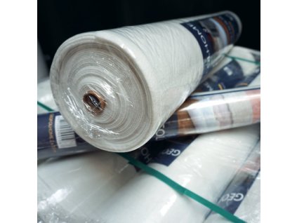 Geotextilie PET 200g/m2 polorukáv 2x10 m bílá