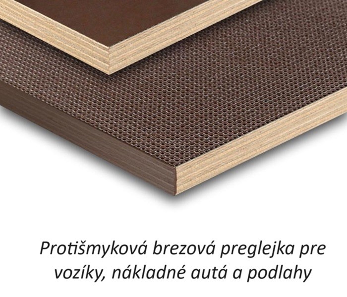 Protišmyková preglejka