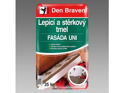 Den Braven Lepiaci a stierkový tmel FASÁDA UNI